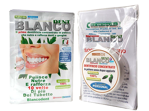 Blancodent prodotto dentifricio